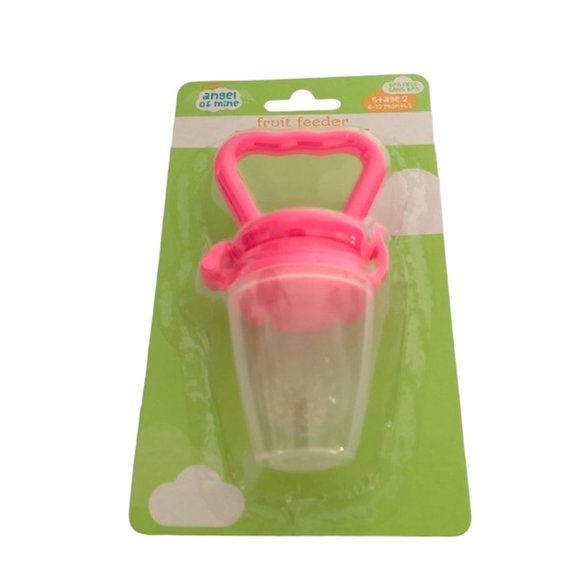 Angel of Mine Fruit Feeder, 7 in. Pink - Picture 2 of 4